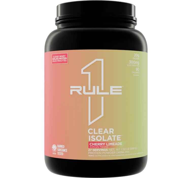 Rule 1 - Clear Protein Isolate - VitaMoose Nutrition - Rule 1