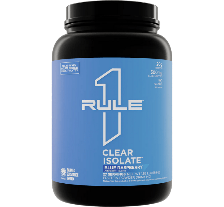 Rule 1 - Clear Protein Isolate - VitaMoose Nutrition - Rule 1