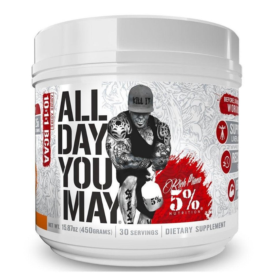 All Day You May BCAA Recovery Drink - 5% Nutrition - VitaMoose Nutrition - 5% Nutrition