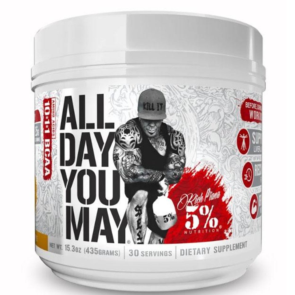 All Day You May BCAA Recovery Drink - 5% Nutrition - VitaMoose Nutrition - 5% Nutrition