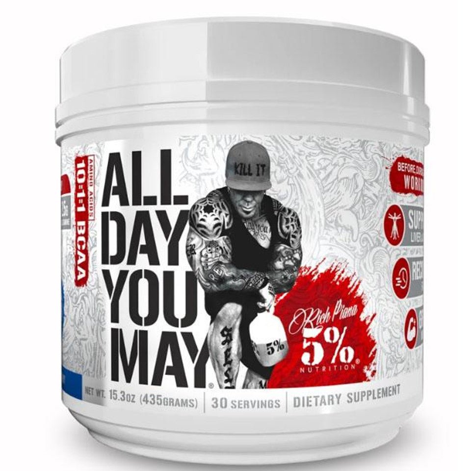 All Day You May BCAA Recovery Drink - 5% Nutrition - VitaMoose Nutrition - 5% Nutrition