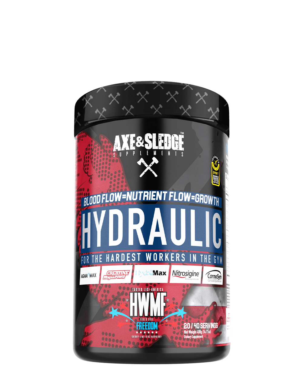 Axe & Sledge - Hydraulic Pump - VitaMoose Nutrition - Axe & Sledge
