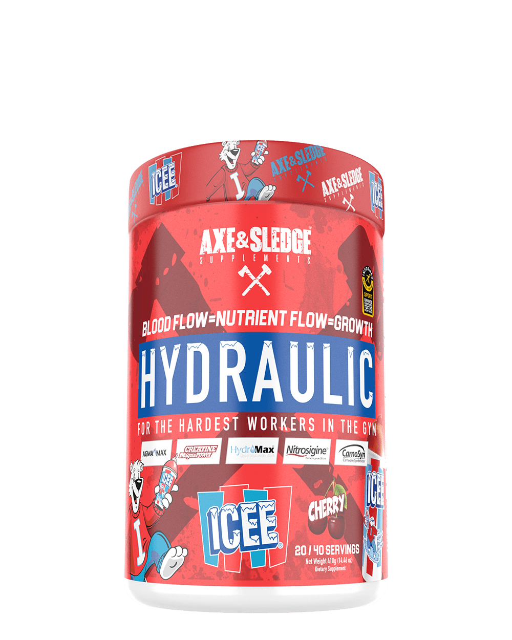 Axe & Sledge - Hydraulic Pump - VitaMoose Nutrition - Axe & Sledge