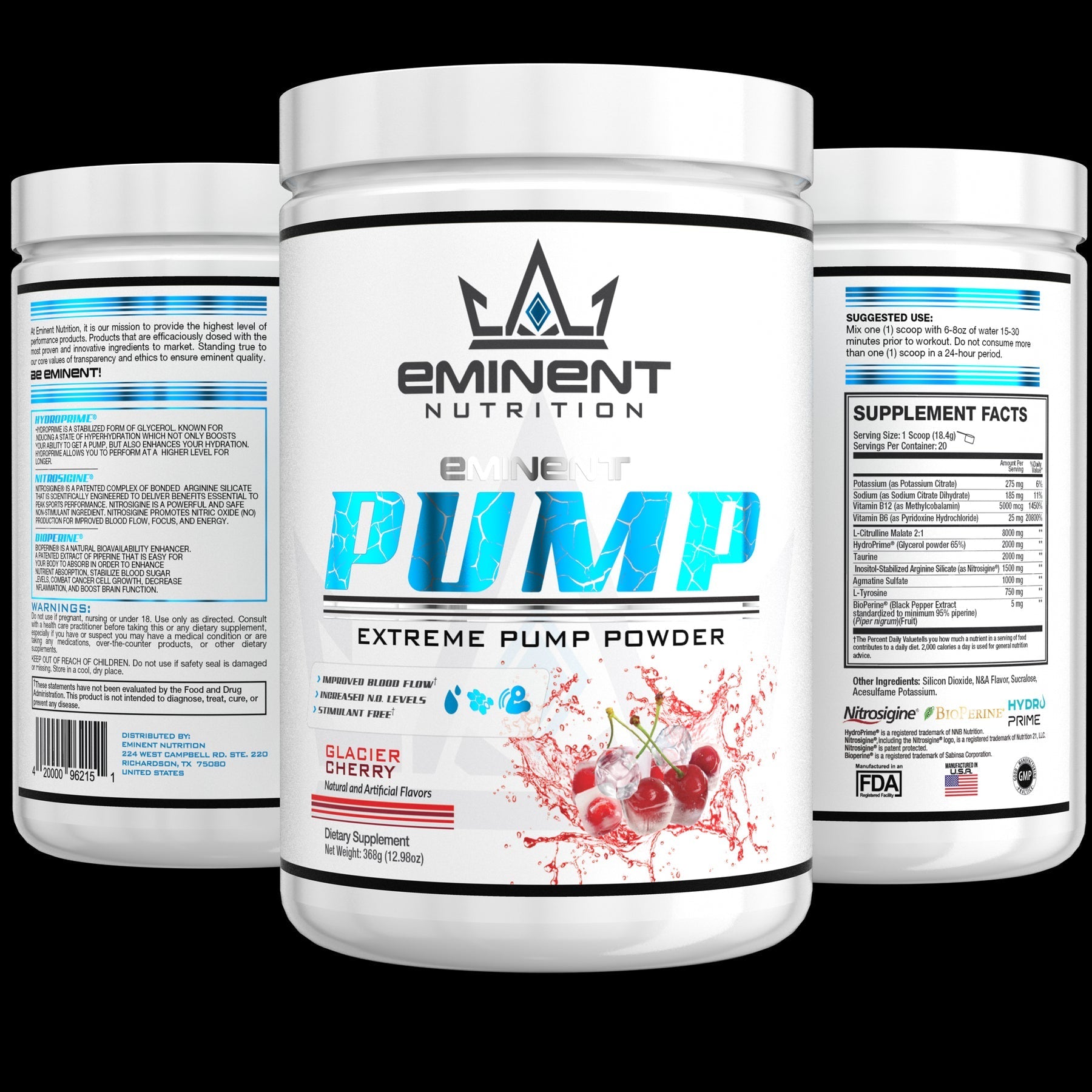 Eminent Nutrition - Pump - VitaMoose Nutrition - Eminent Nutrition