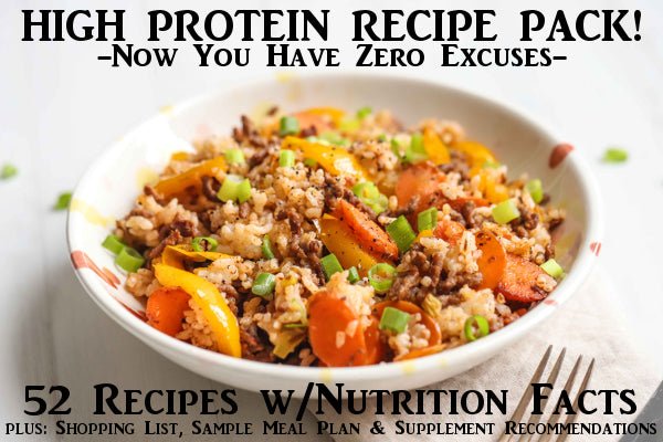 High Protein Recipe Pack | Over 50 Recipes - VitaMoose Nutrition - VitaMoose Nutrition