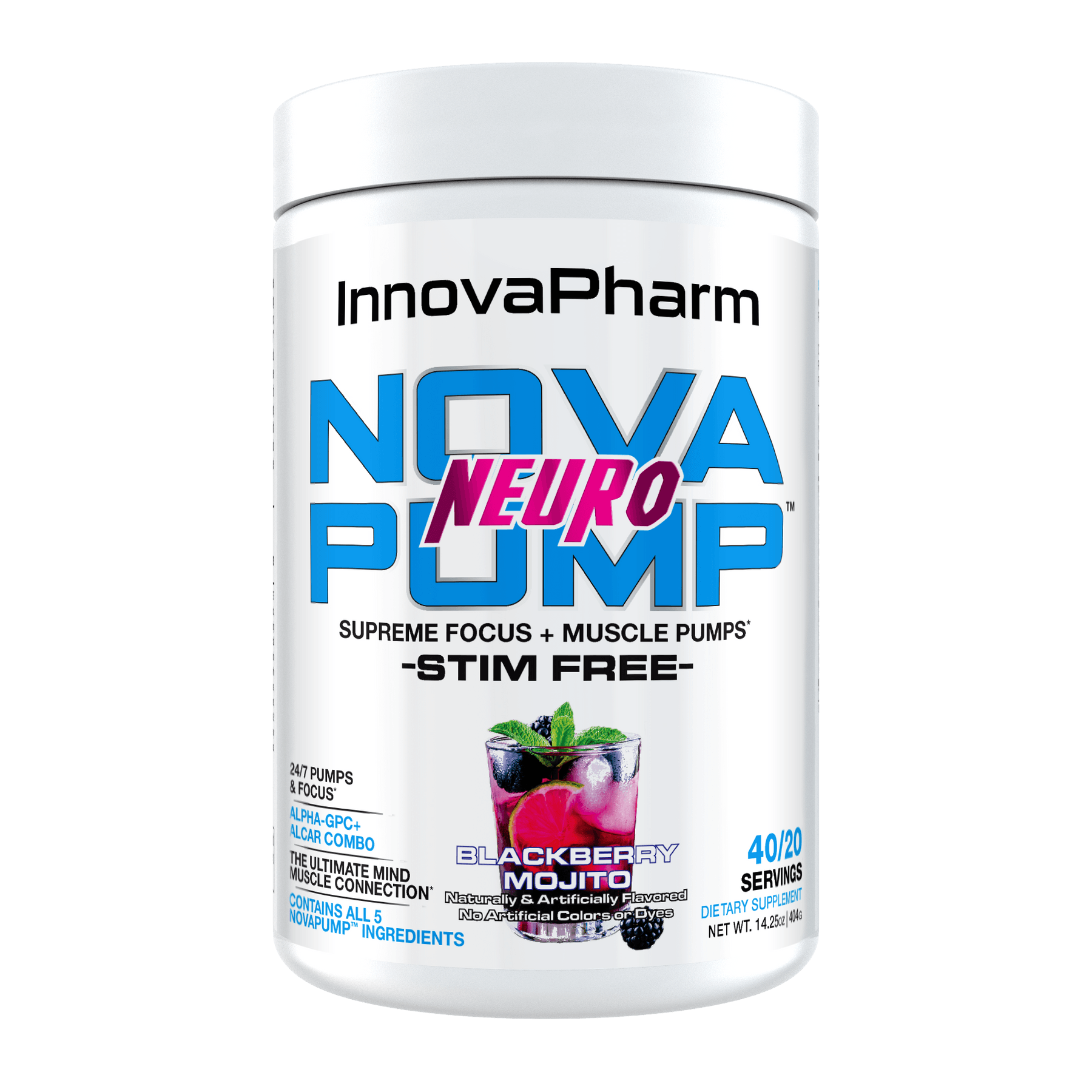 InnovaPharm - NovaPump Neuro - VitaMoose Nutrition - InnovaPharm