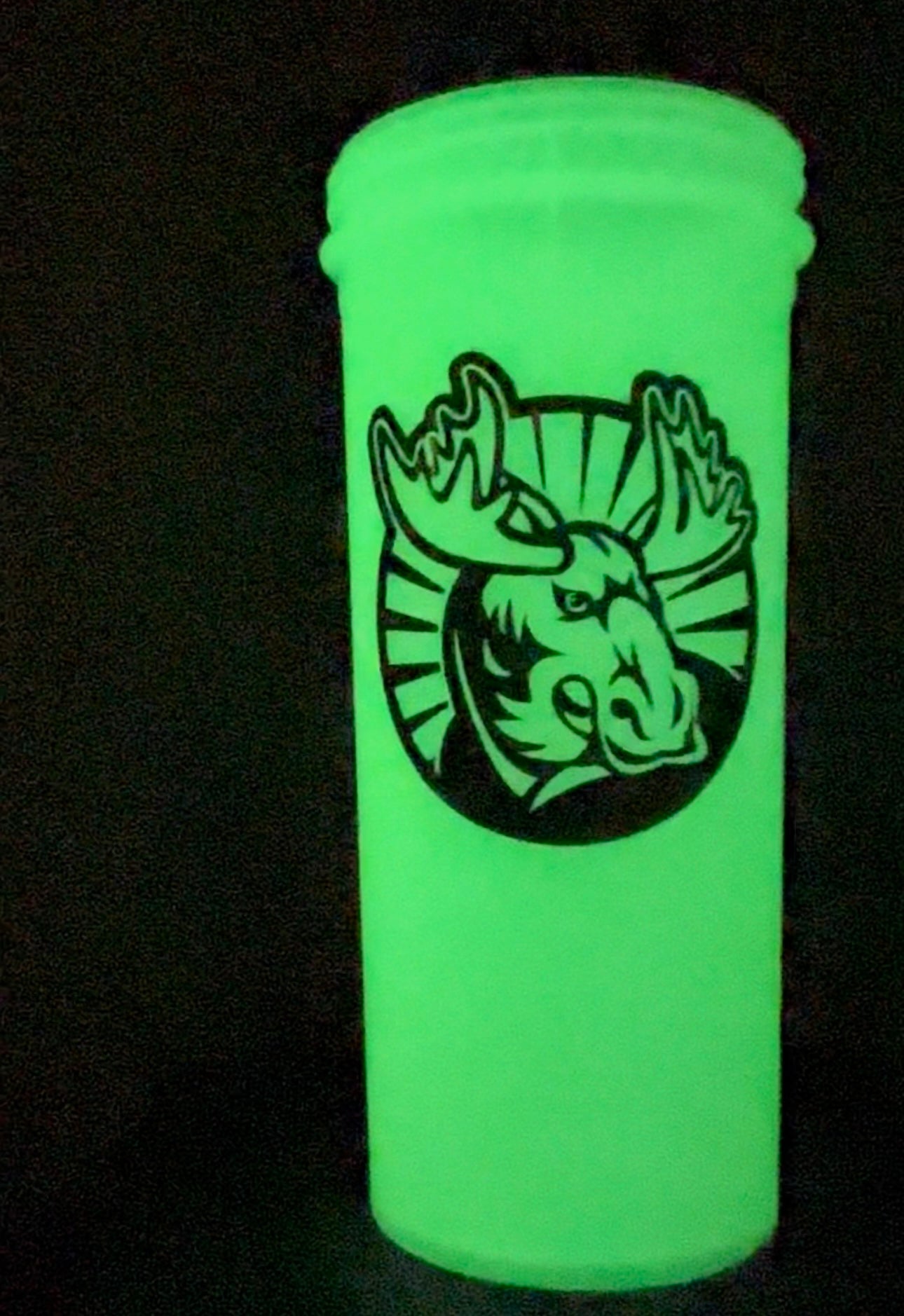 Limited Edition GLOW in the DARK VitaMoose Shaker Bottle - VitaMoose Nutrition - VitaMoose Nutrition