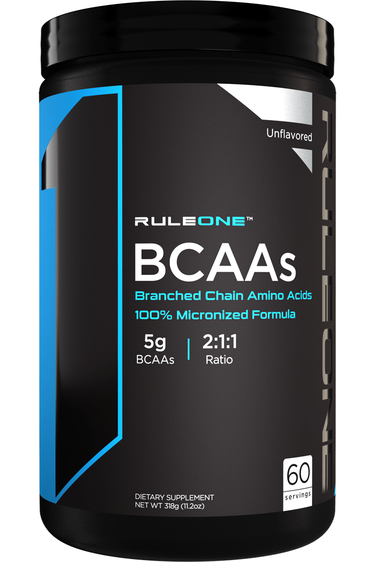 R1 BCAAs - 60 sv Unflavored - VitaMoose Nutrition - Rule 1